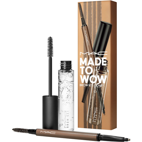 MAC Cosmetics Evergreen Made To Wow Brow Kit Light