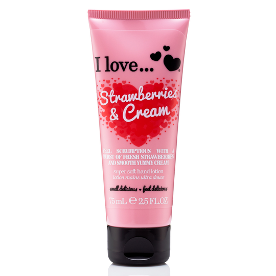 I Love... Super Soft Hand Lotion I Love… Strawberries & Cream 75 ml