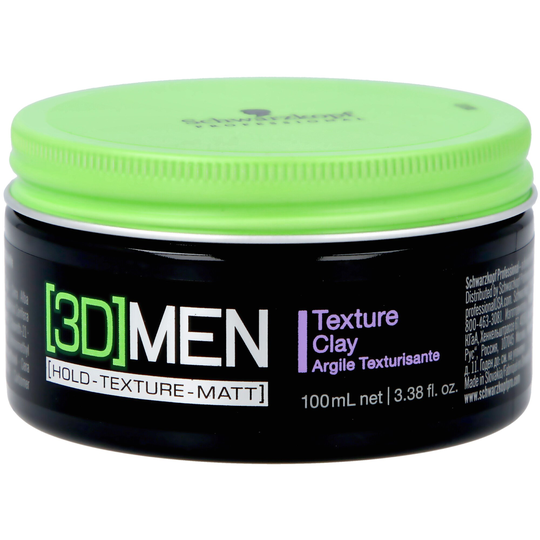 Schwarzkopf Professional 3D Men Texture Clay 100 ml