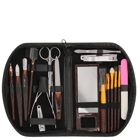 Elina Manikyr- & Makeup Set - 18 Delar