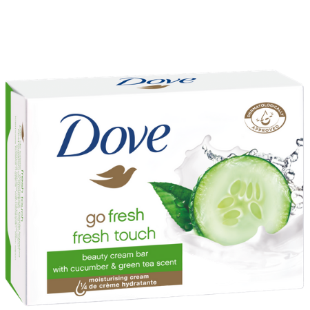 Dove Färsk Rör Gurka & Grön Te Handtvål - 2 PCS