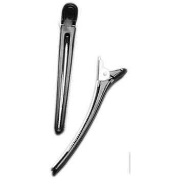 Hair Clips Alu/Plastic 12-pack