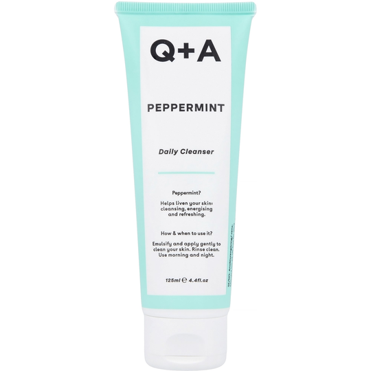 Q+A Peppermint Daily Cleanser 125 ml
