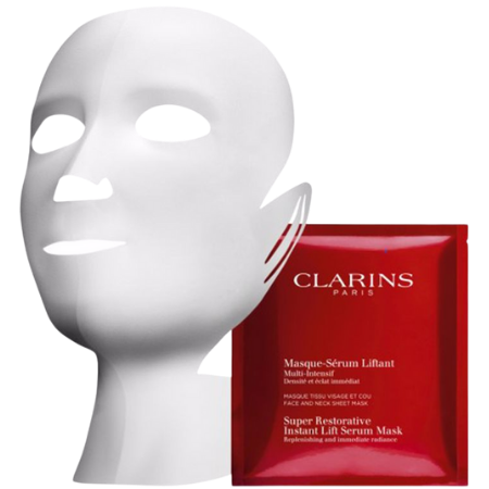 Clarins Super Stärkande Omedelbar Hiss Serum Masker - 5 PCS