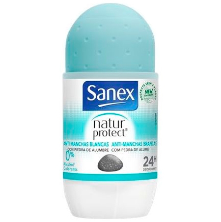 Sanex Natur Protect Anti-White Deodorant Roll-On - 50ML