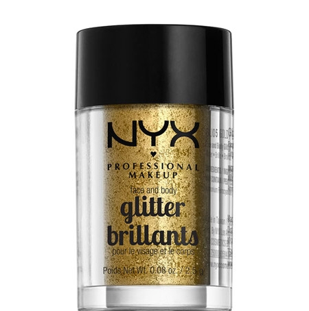 NYX Face & Body Glitter - Gold GLI05