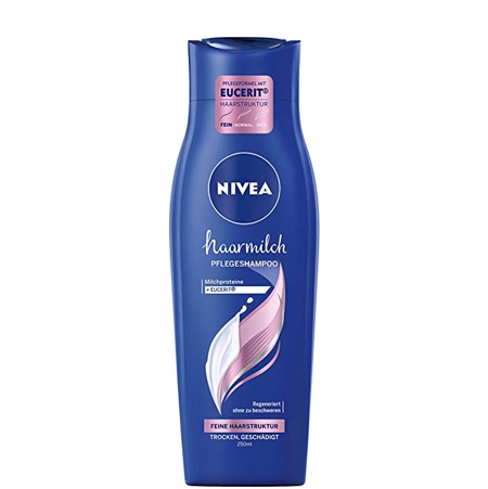 Nivea Hairmilk Shampoo - Tunt Hår 250ml