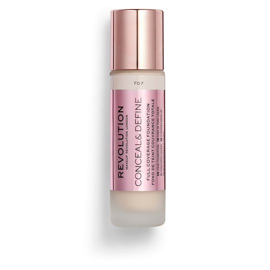 Revolution Conceal & Define Foundation (olika nyanser) - F0.7