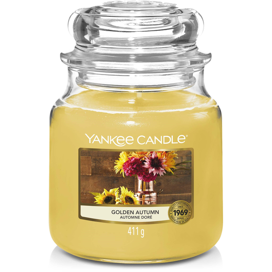 Yankee Candle Golden Autumn Medium Jar