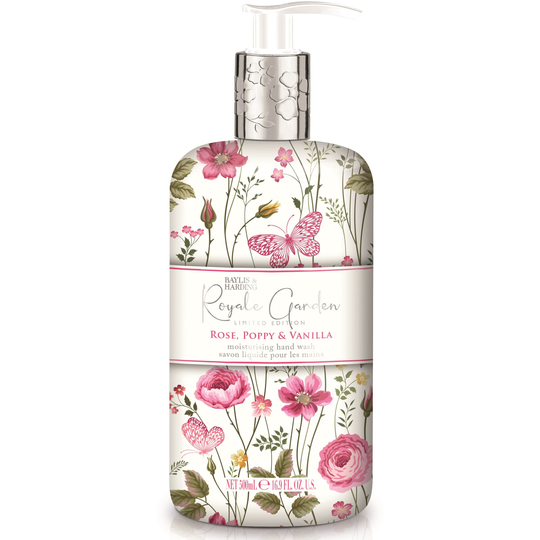 Baylis & Harding Royale Garden Rose, Poppy & Vanilla Hand Wash 500 ml