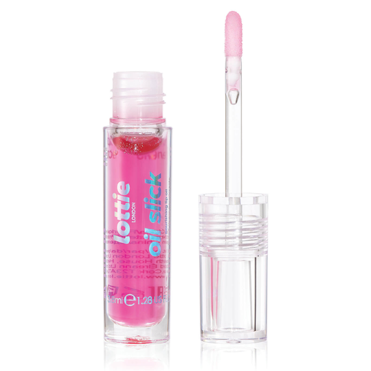 Lottie London Oil Slick Lip Oil 3.8ml (Various Shades) - Sweet Extra Cherries