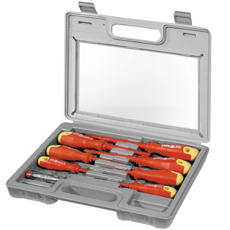 FixPoint Elektriker Skruvmejsel Set - 8 Delar