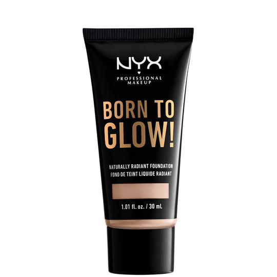 NYX Professional Makeup Born to Glow Naturally Radiant Foundation 30ml (Various Shades) - Porcelain