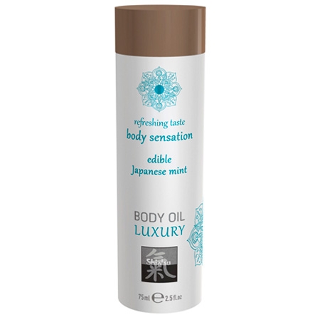 Shiatsu Luxury Japanese Mint Massageolja - 75ml