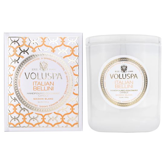 Boxed Candle Italian Bellini 269 g
