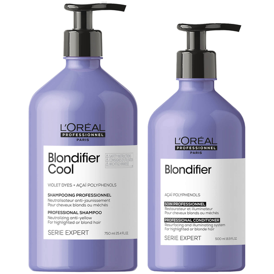 L'Oréal Professionnel Blondifier Large Cool Shampoo and Conditioner Duo