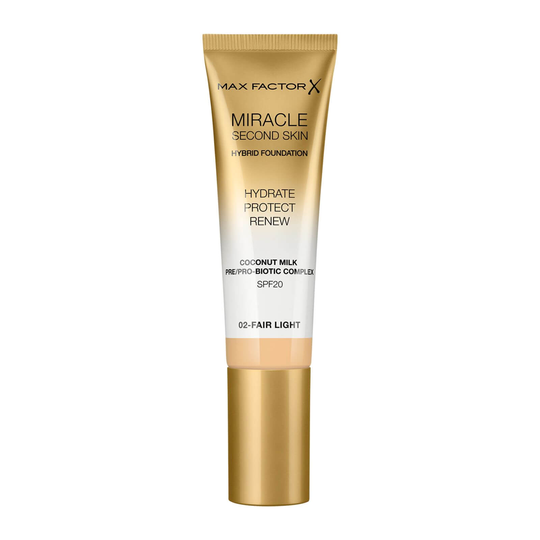 Max Factor Miracle Touch Second Skin 30ml (Various Shades) - Fair/Light