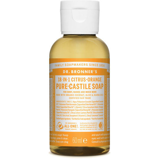 Dr. Bronner's Liquid Soaps Citrus Orange 59 ml
