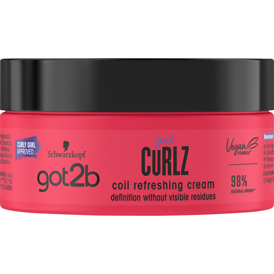 Schwarzkopf Got2B gotCurlz Coil Refresher Cream 200 ml