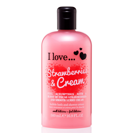 I Love... Bubble Bath & Shower Crème I Love… Strawberries & Cream