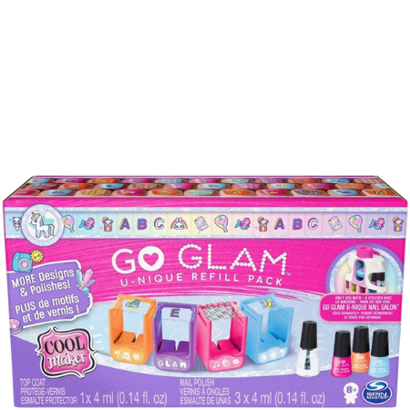 Cool Maker Bark Glam Unik Nagel Salong Påfyllning