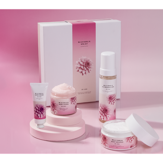 By Lyko Wild Dahlia Spa Kit - Silky as Soufflé