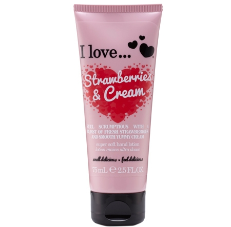 I Love Cosmetics Strawberries & Cream Handkräm - 75ml