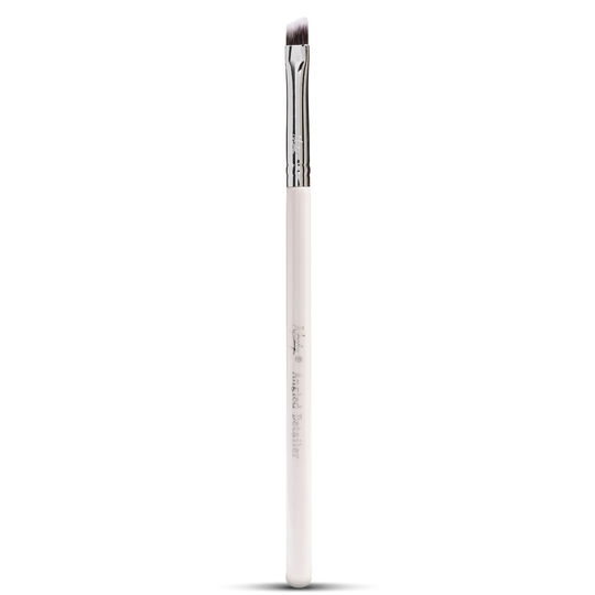 Nanshy vinklad detaljborste - Pearlescent White