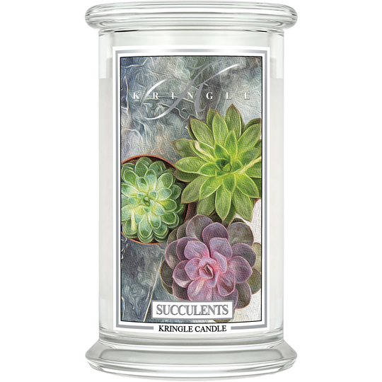 Kringle Candle Large Jar Succulents 624 g