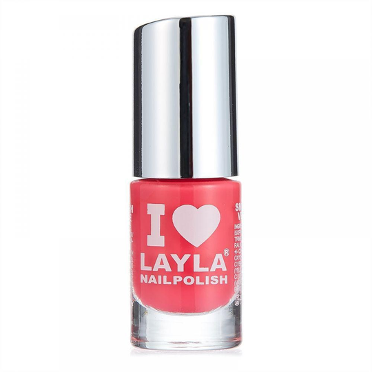Layla I love Layla Fluo Nagellack Dark Pink