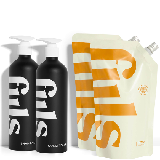 fiils The Coconut Hair Duo (Various Options) - Svart