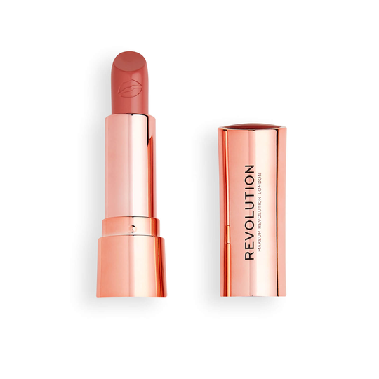 Makeup Revolution Satin Kiss Lipstick (Various Shades) - Icon