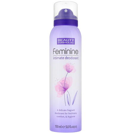 Beauty Formulas Feminin Intim Deodorant - 150 Ml