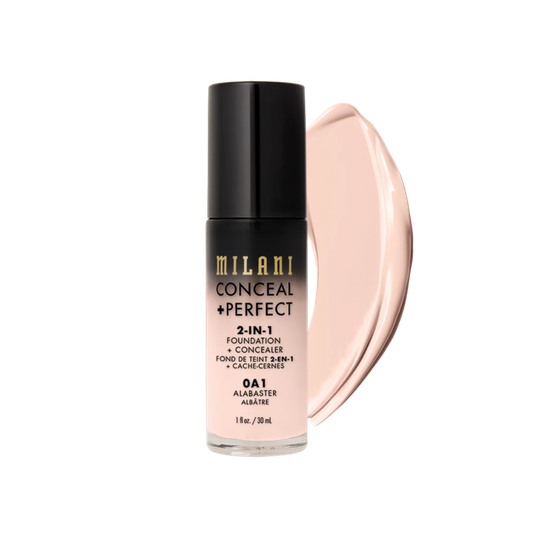 Conceal + Perfect 2-In-1 Foundation 01A Alabaster