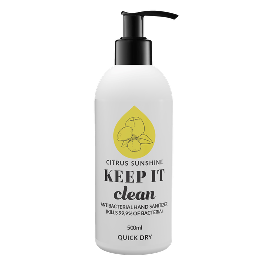 Grazette KEEP IT Clean HandSanitizer Citrus Sunshine 500 ml