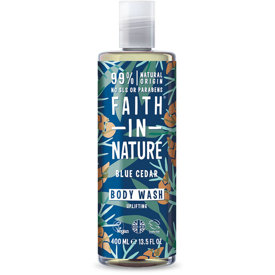 Faith in Nature Blue Cedar Bodywash 400 ml