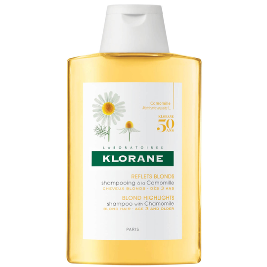 KLORANE Brightening Shampoo med kamomill för blont hår 200 ml