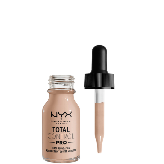 NYX Professional Makeup Total Control Pro Drop Controllable Coverage Foundation 13ml (Various Shades) - Porcelain