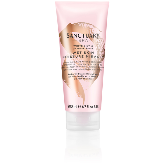 Sanctuary White Lily Damask Rose Wet Skin Moisture Miracle 200 ml