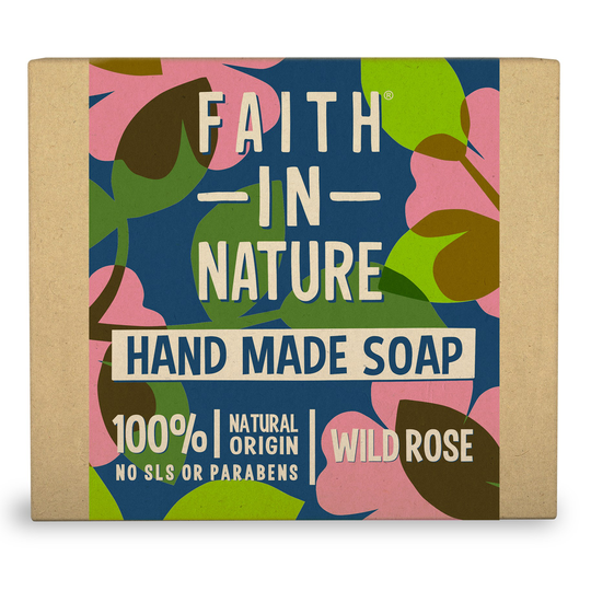 Faith in Nature Soap Wild Rose 100 g