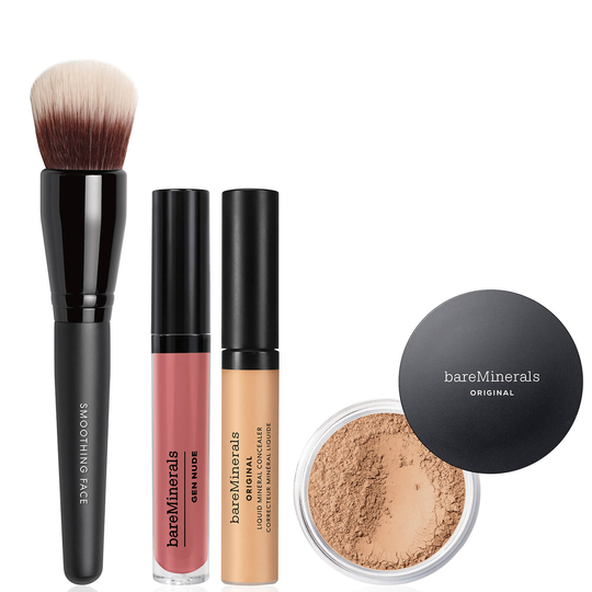 bareMinerals exclusive Clean Beauty Essentials Bundle (Various Shades) - Medium Beige