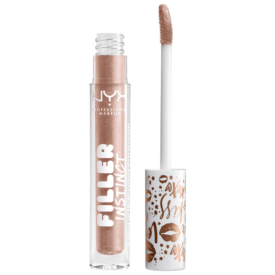 NYX Professional Makeup Filler Instinct Plumping Lip Polish 2.5ml (Various Shades) - Brunch Drunk