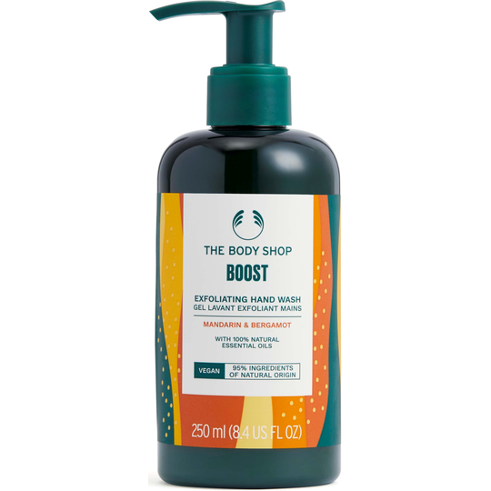 The Body Shop Mandarin & Bergamot Wellness Boost Exfoliating Hand Wash