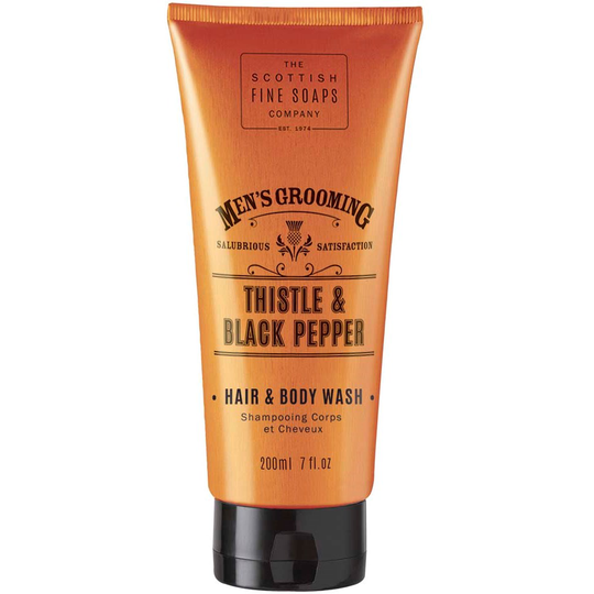 The Scottish Fine Soaps Thistle & Black Pepper Hair & Body Wash 200 m