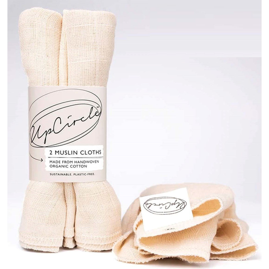 UpCircle Organic Muslin Face Cloths