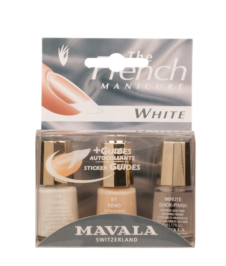 French Manicure White