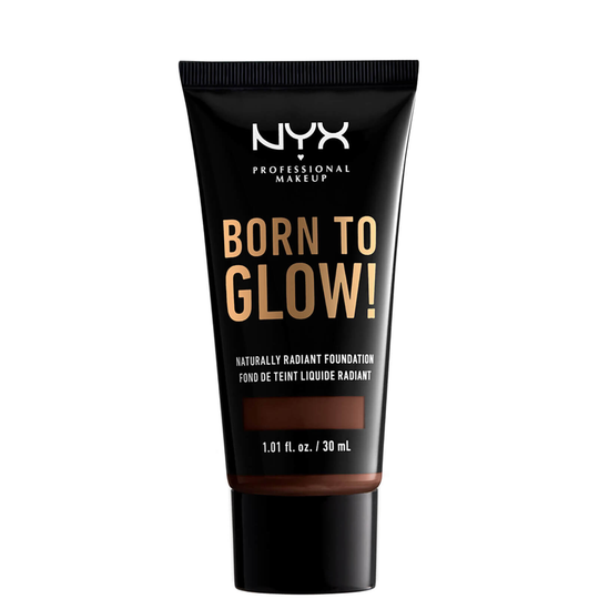 NYX Professional Makeup Born to Glow Naturally Radiant Foundation 30ml (Various Shades) - Deep Espresso