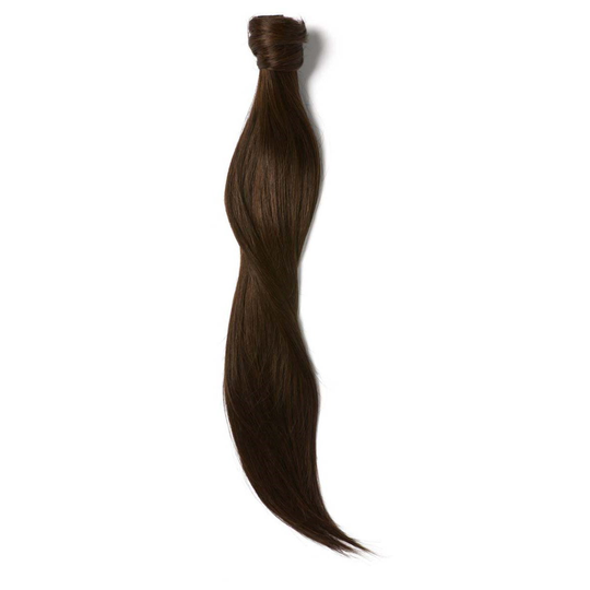 Rapunzel of Sweden Hair pieces Sleek Ponytail 50 cm 2.3 Chocolate Brow