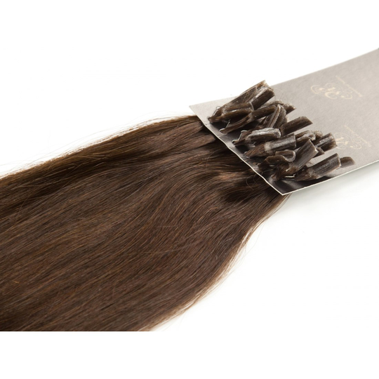 Rapunzel of Sweden Nail Hair Premium Straight 60 cm 2.0 Dark Brown