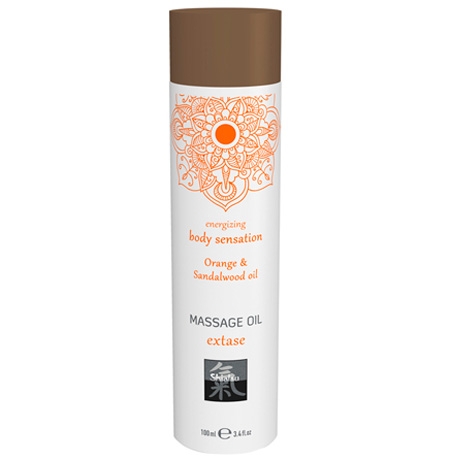 Shiatsu Orange & Sandalwood Massageolja - 100ml
